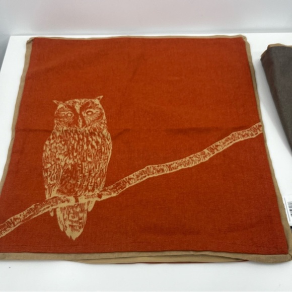 Newport Oracle Owl Print Cotton Pillow Cases Covers - Picture 8 of 9